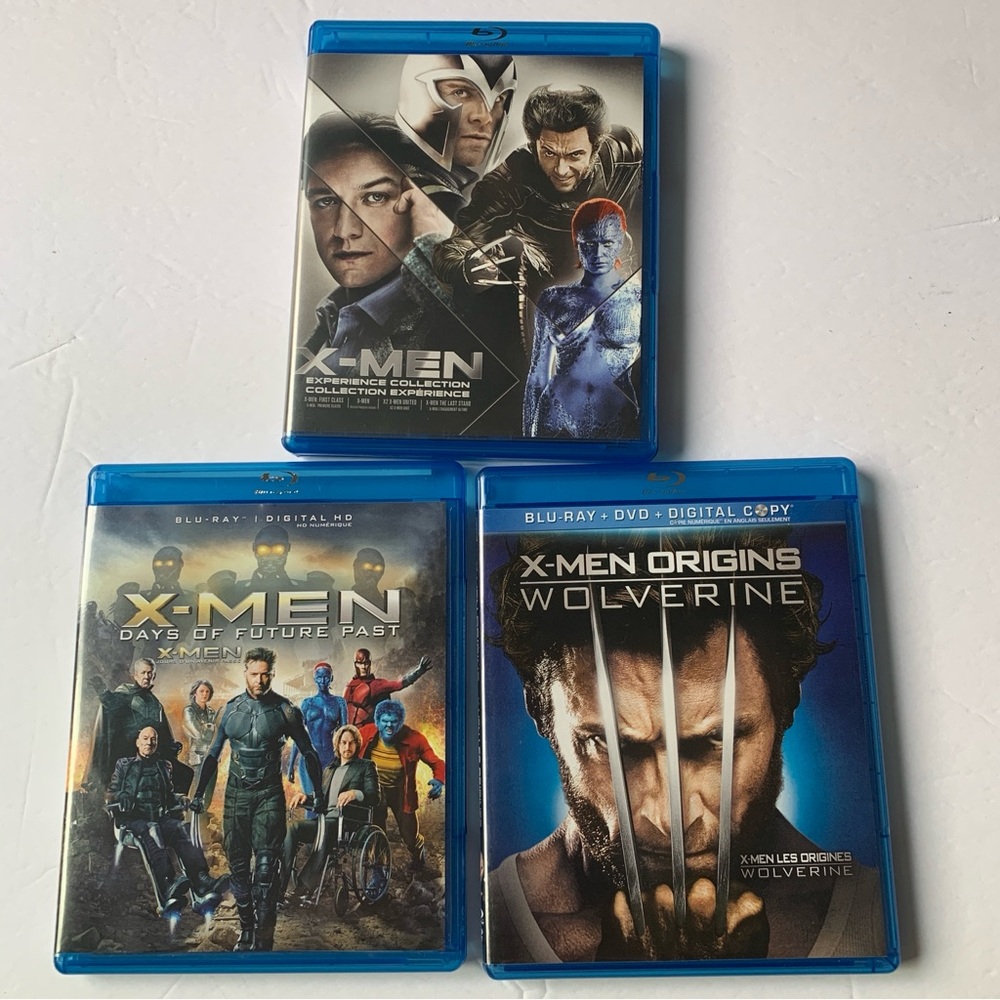 💙 X-Men Blu-ray Movie Bundle